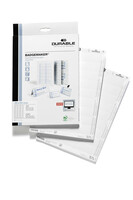 DURABLE Badgemaker®, 540 cartoncini inserto f.to 30x60 mm, su fogli A4 microperforati