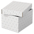 Aufbewahrungsbox Home Klein, mit Deckel, Wellpappe, 3 Stück, weiß