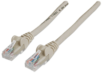 Intellinet RJ-45 M/M, 20m hálózati kábel Szürke Cat6 U/UTP (UTP)