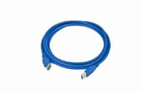 Gembird 3m USB 3.0 A M/FM USB cable USB 3.2 Gen 1 (3.1 Gen 1) USB A Blue