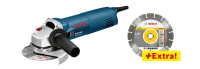Bosch GWS 1400 + 0 601 824 900 haakse slijper 12,5 cm 11000 RPM 1400 W