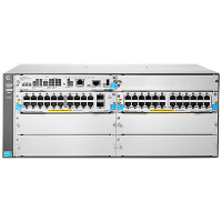 HPE 5406R-44G-PoE+/2SFP+ v2 zl2 Zarządzany Gigabit Ethernet (10/100/1000) Obsługa PoE Szary