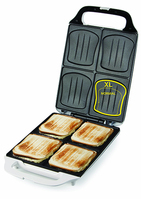 Domo DO9064C XXL Sandwich-Toaster 1800 W Weiß