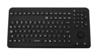 GETT TKG-104-MB-IP68-VESA-BLACK Tastatur USB QWERTZ Deutsch Schwarz