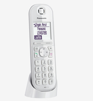 Panasonic KX-TGQ200 telefon VoIP Czarny 4 linii LCD