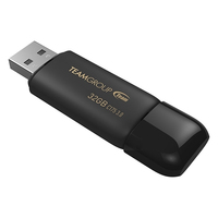 Team Group C175 USB flash meghajtó 32 GB USB A típus 3.2 Gen 1 (3.1 Gen 1) Fekete