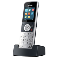 Yealink W53H combiné de téléphone sans-fil dect Identification de l'appelant Noir, Argent