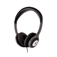 V7 HA520-2EP headphones/headset Wired Head-band Music Black, Silver