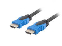 Lanberg CA-HDMI-20CU-0045-BK kabel HDMI 4,5 m HDMI Typu A (Standard) Czarny, Niebieski