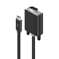 ALOGIC ELUCVG-02RBLK video kabel adapter 2 m USB Type-C VGA (D-Sub) Zwart
