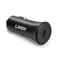 Lindy Single Port USB Type C PD Car Charger, 27W