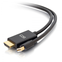 C2G 10ft Mini DisplayPort[TM] Male to HDMI[R] Male Passive Adapter Cable - 4K 30Hz