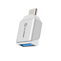ALOGIC ULCAMN-SLV tussenstuk voor kabels USB C USB A Zilver