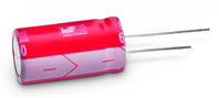 Würth Elektronik WCAP-ATG5 condensatore Porpora, Rosso Condensatore fisso Cilindrico DC