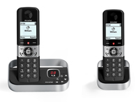 Alcatel F890 Voice Duo zwart Teléfono DECT Identificador de llamadas Negro, Plata