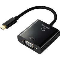 Renkforce RF-4679564 video kabel adapter 0,1 m USB Type-C VGA (D-Sub) Zwart
