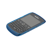 BlackBerry Curve 9370/9360/9350 Soft Shell funda para teléfono móvil Azul
