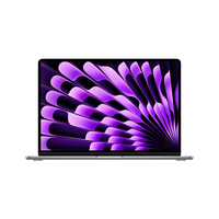 Apple MacBook Air Laptop 38,9 cm (15.3") Apple M M3 16 GB 512 GB SSD Wi-Fi 6E (802.11ax) macOS Sonoma Grau