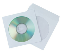 Q-CONNECT KF02206 adathordozó-gyűjtő Paper case Átlátszó, Fehér