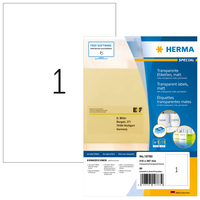 HERMA 10783 étiquette à imprimer