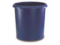 Laufer 26605 Abfallbehälter Rund Kunststoff Blau