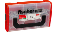 Fischer 567903 tornillo de anclaje y taco 128 pieza(s) Juego de enchufes de pared y tornillos
