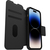OtterBox Strada-hoesje voor iPhone 14 Pro Max, schokbestendig, valbestendig, lederen folio met kaarthouder, 3x getest volgens militaire standaard, Zwart