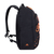 Rivacase Heide torba na notebooka 39,6 cm (15.6") Plecak Czarny, Pomarańczowy