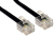 Cables Direct 88BT-110K telephone cable 10 m Black