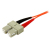 StarTech.com Fiber Optic Cable - Multimode Duplex 50/125 - OFNP Plenum - SC/SC - 2 m