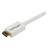 StarTech.com Câble HDMI haute vitesse Ultra HD 4k de 1m - Cordon HDMI CL3 pour installation murale - M/M - Blanc
