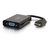 C2G 80501 video cable adapter 0.2 m HDMI VGA (D-Sub) Black