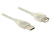 DeLOCK 0.5m, 2xUSB2.0-A USB Kabel 0,5 m USB 2.0 USB A Transparent