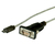 ROLINE 12.02.1161 kabel równoległy Czarny, Szary 1,8 m USB Typ C RS232