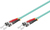 Microconnect FIB112025 InfiniBand/fibre optic cable 25 m ST OM3 Aqua colour