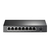 TP-Link TL-SF1008P Nie zarządzany Fast Ethernet (10/100) Obsługa PoE Czarny