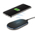 Hama FC-10 Fabric Mobile phone, Smartphone Black, Grey USB Wireless charging