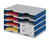 Styro styrodoc duo Dateiablagebox Polystyrol Blau, Grau