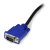 StarTech.com Cavo sottile KVM USB 2 in 1 1 m c.a.