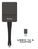 iiyama WP D002C przystawka Smart TV USB 4K Ultra HD Czarny, Srebrny