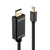 Lindy 36929 video kabel adapter 5 m Mini DisplayPort HDMI Type A (Standaard) Zwart