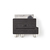 Nedis CVGP31902BK video átalakító kábel SCART (21-pin) 3 x RCA + S-Video Fekete