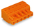 Wago 231-705/026-000 Drahtverbinder PCB Orange