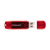 Intenso Rainbow Line lecteur USB flash 128 Go USB Type-A 2.0 Rouge, Transparent