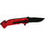 KS Tools 907.2220 coltello da tasca Camper/scout Nero, Rosso