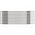 Brady SCN-05-G kábeljelölő Fekete, Fehér Nejlon 300 db