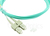 BlueOptics 221691-B27-BO Glasvezel kabel 50 m LC SC OM3 Aqua-kleur