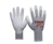 Cimco 141221 beschermende handschoen Werkplaatshandschoenen Grijs 2 stuk(s)