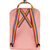 Fjällräven Kanken Rainbow Rucksack Lässiger Rucksack Pink Vinylon