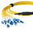 BlueOptics SFP5541BU3MKB Glasvezel kabel 3 m MPO 8x LC G.657.A1 Geel